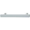 Häfele aluminium furniture handle in anodised silver