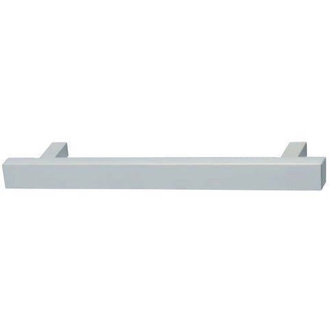 Häfele aluminium furniture handle in anodised silver