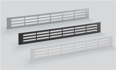 Aluminium Louvred Vent | 400 x 30 mm