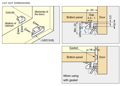 Lever Latch Ll-66 White