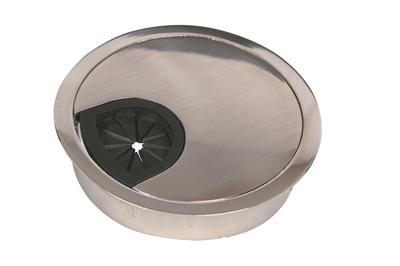 Cable Set Computer Covers 80mm Brushed Ss Look