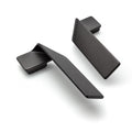 Furniture Handle H2155 Material: Zinc alloy Finish: Gold BrushedDark PewterPearl BeigeA/B Black Matt Hole centres: 16 mm Dimensions: 100 x 24 mm Note: Please order screws separately:022.35.225: 22mm Screws for use with all Häfele handles where panel thick