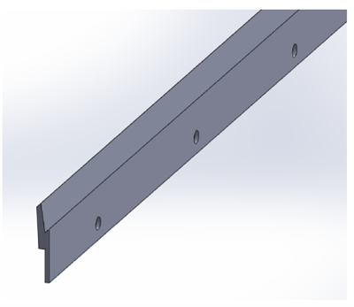 Concealed Z-Fixing Bracket 3600mm