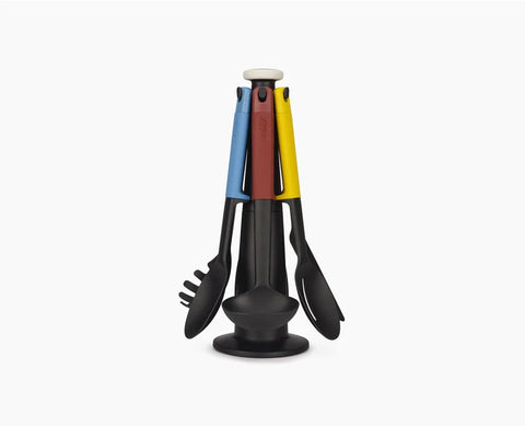 Elevate™ 6-piece Multicolour Utensil Set with Storage Stand