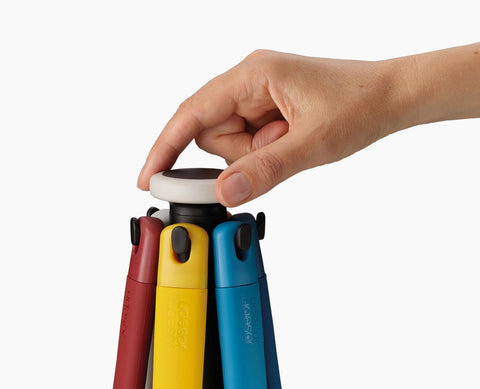 Elevate™ 6-piece Multicolour Utensil Set with Storage Stand