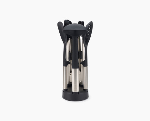 Elevate™ Fusion 5-piece Stainless-steel Utensil Set with Compact Stand
