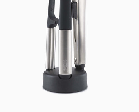 Elevate™ Fusion 3-piece Stainless-steel Utensil Set with Compact Stand