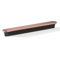 Furniture Handle H1520 Finish: Titanium colouredLead colouredWhite mattCopper plated antique Hole centres: 160/192 mm Dimensions: 218 x 21 mm Note: Please order screws separately:022.35.225: 22mm Screws for use with all Häfele handles where panel thicknes