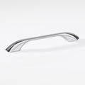 Furniture Handle H1515 Finish: Nickel plated brushedNickel plated black polished Hole centres: 160/192 mm Dimensions: 230 x 27 mm Note: Please order screws separately:022.35.225: 22mm Screws for use with all Häfele handles where panel thickness is 16 - 18