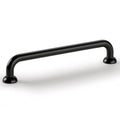 Furniture Handle H1715 Material: Zinc-alloy Finish: Chrome plated polishedCopper plated polishedTin plated antiqueNickel plated black polishedWhite mattBlack matt Hole Centres: 128 mm160 mm Dimensions: 144 x 28 mm176 x 28 mm Note: Please order screws sepa