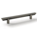 Furniture Handle H1740 Material: Zinc-alloy Finish: Nickel plated brushedWhite mattNickel plated brushed black Hole centres: 160 mm Dimensions: 240 x 35 mm Note: Please order screws separately:022.35.225: 22mm Screws for use with all Häfele handles where