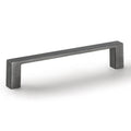 Furniture Handle H1735 Material: Zinc-alloy Finish: Chrome plated polishedNickel plated brushedBrass plated antiqueUsed look brushed Hole centres: 128 mm160 mm Dimensions: 139 x 28 mm171 x 28 mm Note: Please order screws separately:022.35.225: 22mm Screws