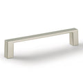 Furniture Handle H1735 Material: Zinc-alloy Finish: Chrome plated polishedNickel plated brushedBrass plated antiqueUsed look brushed Hole centres: 128 mm160 mm Dimensions: 139 x 28 mm171 x 28 mm Note: Please order screws separately:022.35.225: 22mm Screws