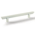 Furniture Handle H1740 Material: Zinc-alloy Finish: Nickel plated brushedWhite mattNickel plated brushed black Hole centres: 160 mm Dimensions: 240 x 35 mm Note: Please order screws separately:022.35.225: 22mm Screws for use with all Häfele handles where