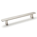 Furniture Handle H2115 Material: Zinc alloy Finish: Nickel plated, brushedBlack, nickel plated, brushed Hole centres: 160 mm320 mm128 mm Dimensions: 212 x 25 mm180 x 25 mm 373 x 28mm Note: Please order screws separately:022.35.225: 22mm Screws for use wit