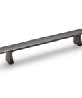 Furniture Handle H2115 in Black, nickel plated, brushed
