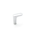 Furniture Handle H2130 Material: Zinc alloy Finish: Nickel BrushedBlack MattChrome Polished Dimensions: 34 x 29 mm Note: Please order screws separately:022.35.225: 22mm Screws for use with all Häfele handles where panel thickness is 16 - 18mm022.35.387: 3