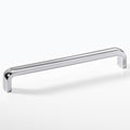 Furniture Handle H1395 Finish: Chrome plated polishedNickel plated brushed Hole centres: 192 mm Dimensions: 201 x 32 mm Note: Please order screws separately:022.35.225: 22mm Screws for use with all Häfele handles where panel thickness is 16 - 18mm022.35.3