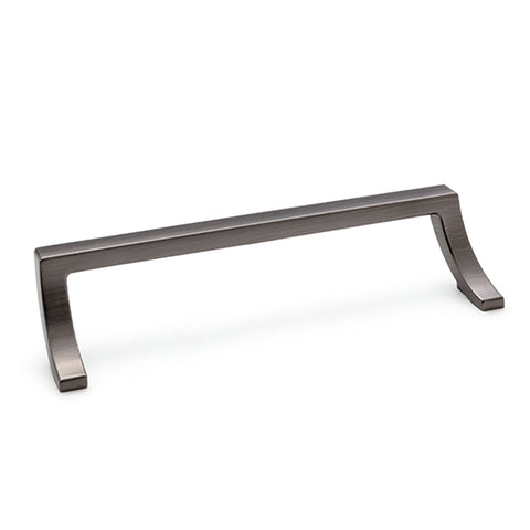 Häfele Furniture Handle in brushed black nickel