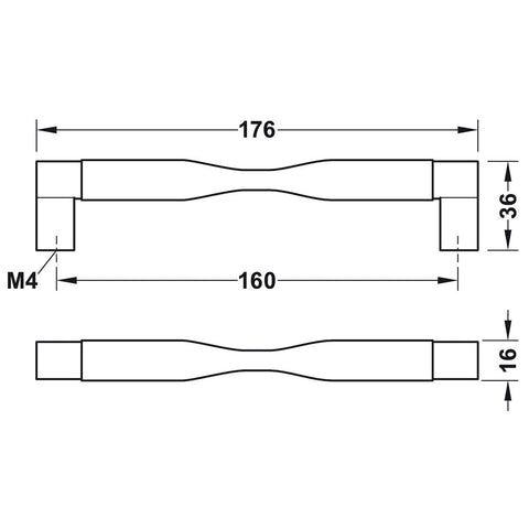 Furniture Handle H1925