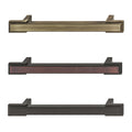 Furniture Handle H1930 Material: Zinc alloy Finish: Antique Brass ColouredOil Rubbed Bronze ColouredBlack Matt Hole centres: 160 mm Dimensions: 220 x 30 mm Note: Please order screws separately:022.35.225: 22mm Screws for use with all Häfele handles where