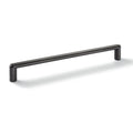 Furniture Handle H1950 Material: Zinc alloy Finish: Brushed Black, Used LookNickel Brushed, PlatedBlack MattSilver Coloured Hole centres: 96 mm128 mm160 mm192 mm Dimensions: 108 x 26 mm140 x 26 mm172 x 26 mm204 x 26 mm Note: Please order screws separately