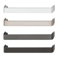 Furniture Handle H1920 Material: Zinc alloy Finish: Nickel Brushed, platedBlack Nickel, plated blackBlack Matt Hole centres: 160 mm Dimensions: 169 x 22 mm Note: Please order screws separately:022.35.225: 22mm Screws for use with all Häfele handles where