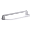 Furniture Handle H1375 Finish: Chrome plated polishedNickel plated brushed Hole centres: 192 mm320 mm Dimensions: 227 x 35 mm355 x 35 mm Note: Please order screws separately:022.35.225: 22mm Screws for use with all Häfele handles where panel thickness is