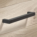 Furniture Handle H1935 Material: Zinc alloy Finish: Nickel BrushedBlack AnodisedGrey AnodisedBlack Matt Rough Finish Hole centres: 128 mm160 mm192 mm Dimensions: 142 x 34 mm174 x 34 mm206 x 34 mm Note: Please order screws separately:022.35.225: 22mm Screw