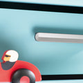 Häfele Furniture Handle in grey metallic