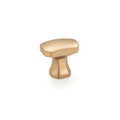 Furniture Knobs H2185 Material: Zinc alloy Finish: Nickel BrushedGold BrushedBronze Oil Rubbed Dimensions: 36 x 31 mm Note: Please order screws separately:022.35.225: 22mm Screws for use with all Häfele handles where panel thickness is 16 - 18mm022.35.387