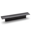 Furniture Handle H2195 Material: Zinc alloy Finish: Dark PewterNickel BrushedSlate Grey Hole centres: 64 mm Dimensions: 124 x 23 mm173 x 23 mm Note: Please order screws separately:022.35.225: 22mm Screws for use with all Häfele handles where panel thickne