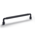 H2305 Textured Cabinetry Handle, 4 sizes, 3 x colours Finish: Matt black Nickel plated, brushed Gold coloured, brushed Hole Centre's: 96mm 128mm 192mm Dimensions: 108 x 32 mm 140 x 32 mm 172 x 32 mm 204 x 32 mm Note: Please order screws separately:022.35.