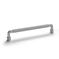 H2305 Textured Cabinetry Handle, 4 sizes, 3 x colours Finish: Matt black Nickel plated, brushed Gold coloured, brushed Hole Centre's: 96mm 128mm 192mm Dimensions: 108 x 32 mm 140 x 32 mm 172 x 32 mm 204 x 32 mm Note: Please order screws separately:022.35.