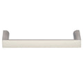 Furniture Handle Studio Finish: Chrome plated polishedChrome plated mattStainless steel coloured Hole centres: 96 mm128 mm160 mm224 mm288 mm392 mm Dimensions 104 x 27 mm134 x 27 mm168 x 27 mm232 x 27 mm296 x 27 mm406 x 27 mm Note: Please order screws sepa