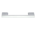 Furniture Handle Studio Finish: Chrome plated mattStainless steel coloured Hole centres: 96 mm192 mm320 mm Dimensions: 138 x 28 mm224 x 28 mm353 x 28 mm Note: Please order screws separately:022.35.225: 22mm Screws for use with all Häfele handles where pan
