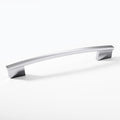 Furniture Handle H1345 Finish: Chrome plated polishedNickel plated brushedWhite mattBlack matt Hole centres: 160/192 mm Dimensions: 215 x 30 mm Note: Please order screws separately:022.35.225: 22mm Screws for use with all Häfele handles where panel thickn
