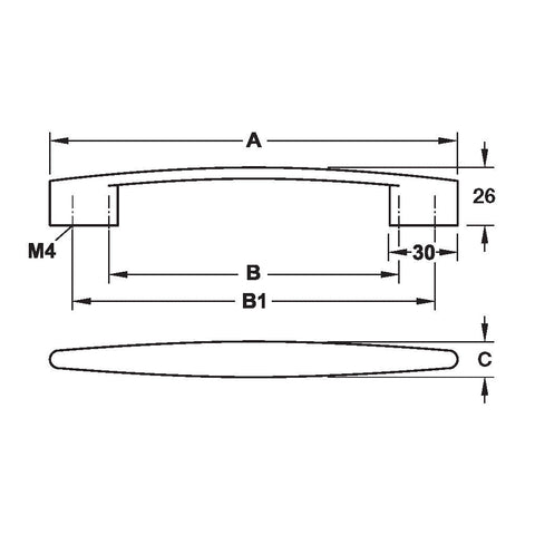 Furniture Handle H1350