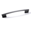 Furniture Handle H1345 Finish: Chrome plated polishedNickel plated brushedWhite mattBlack matt Hole centres: 160/192 mm Dimensions: 215 x 30 mm Note: Please order screws separately:022.35.225: 22mm Screws for use with all Häfele handles where panel thickn