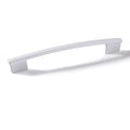 Furniture Handle H1345 Finish: Chrome plated polishedNickel plated brushedWhite mattBlack matt Hole centres: 160/192 mm Dimensions: 215 x 30 mm Note: Please order screws separately:022.35.225: 22mm Screws for use with all Häfele handles where panel thickn