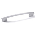 Furniture Handle H1345 Finish: Chrome plated polishedNickel plated brushedWhite mattBlack matt Hole centres: 160/192 mm Dimensions: 215 x 30 mm Note: Please order screws separately:022.35.225: 22mm Screws for use with all Häfele handles where panel thickn