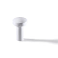 Furniture Handle H1340 Material: Zinc-alloy Finish: Chrome plated polishedNickel plated brushedWhite mattBlack mattIron coloured used look Diameter: 20 mm Height: 31 mm Note: Please order screws separately:022.35.225: 22mm Screws for use with all Häfele h