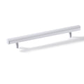 Furniture Handle H1335 Finish: Chrome plated polishedNickel plated brushedWhite mattBlack matt Hole centres: 160 mm Dimensions: 220 x 30 mm Note: Please order screws separately:022.35.225: 22mm Screws for use with all Häfele handles where panel thickness