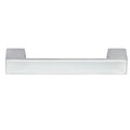 Furniture Handle Studio Finish: Chrome plated mattStainless steel coloured Hole centres: 128 mm Dimensions: 161 x 19 mm Note: Please order screws separately:022.35.225: 22mm Screws for use with all Häfele handles where panel thickness is 16 - 18mm022.35.3