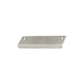 Furniture Handle Studio Finish: Matt brushed Hole centres: 60 mm85 mm Dimensions: 75 x 36 mm100 x 34 mm Note: Please order screws separately:022.35.225: 22mm Screws for use with all Häfele handles where panel thickness is 16 - 18mm022.35.387: 38mm Screws