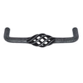 Antique Handle Studio Finish: Antique ironAntique brassPewter Hole centres: 96 mm128 mm Dimensions: 104 x 33 mm136 x 33 mm Note: Please order screws separately:022.35.225: 22mm Screws for use with all Häfele handles where panel thickness is 16 - 18mm022.3
