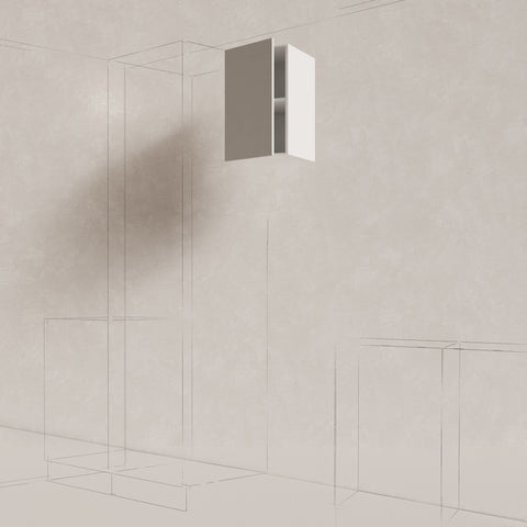 Overhead Cabinet – Short – Single Door– Left Hinge