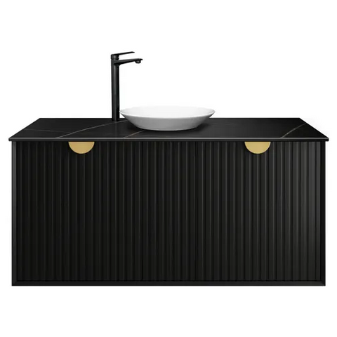 Vanity MARLO Wall Hung 1200mm Matte Black
