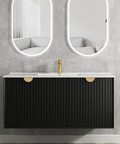 MARLO Wall Hung Vanity 1200mm Matte Black
