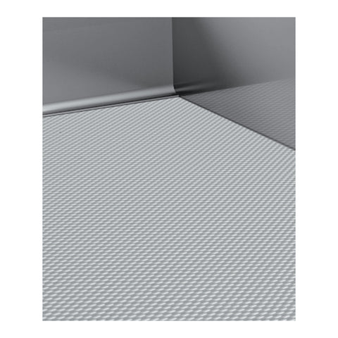 Hettich anti-slip drawer mat in silver, lining a drawer